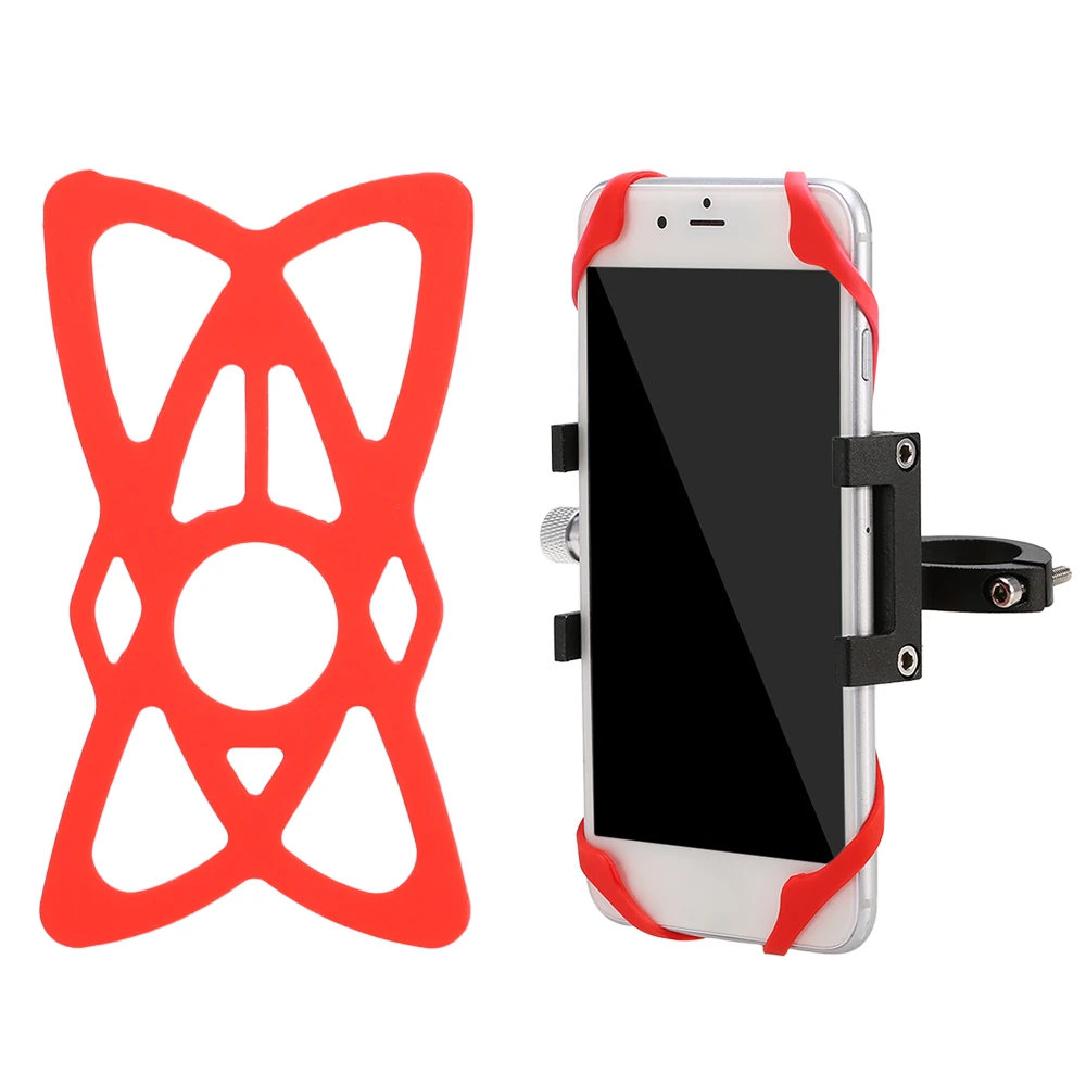 2pcs Silicone Security Bands Replacement Straps for Bike Phone Mount MTB Bicycle Handlebar Mobile Holder Support | Спорт и
