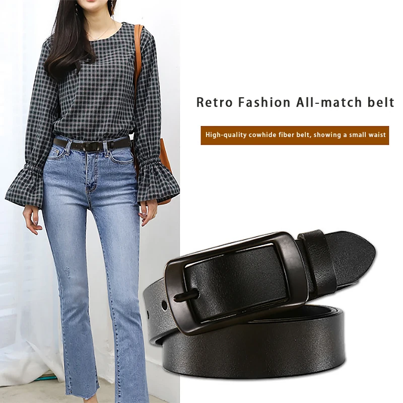 Пояса из натуральной кожи для женщин модные высококачественные тонкие пояса
