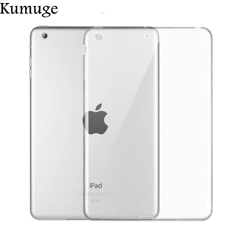 

Back Cover for New iPad 9.7 2018 2017 Case Silicon Transparent for iPad Air 2 Air 1 Mini 2 3 4 Pro 10.5 Tablet Case for iPad 3 4