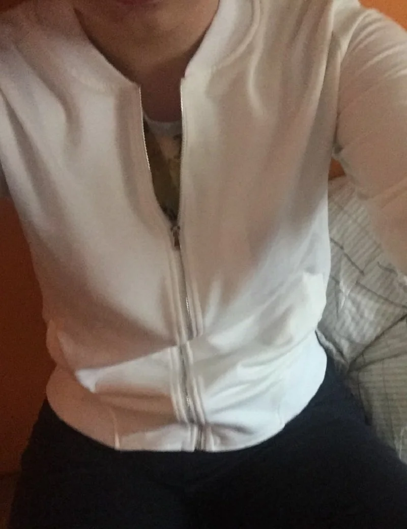 Базовые куртки для женщин Мода 2016 года с длинным рукавом Письмо куртка печати Vouge