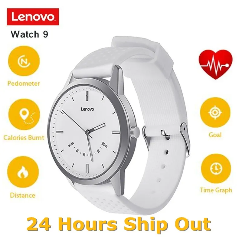 Lenovo часы 9 Смарт для женщин мужчин Bluetooth Smartwatch Поддержка iOS Android водонепроницаемый