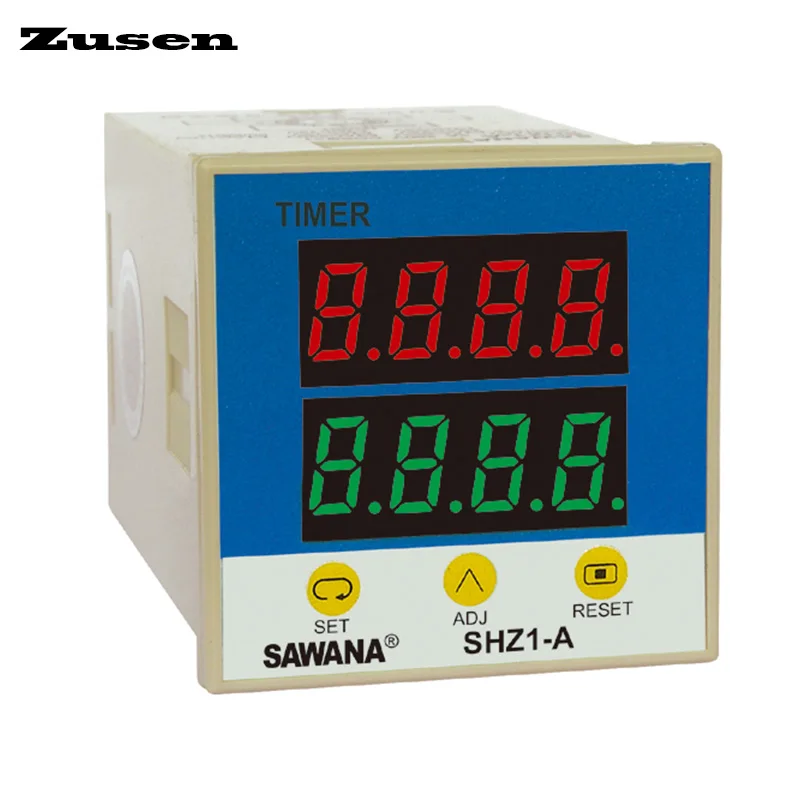 Zusen SHZ1-A(ST8A) Интеллектуальный двойной цифровой дисплей реле времени DC12V/24 V/36 V/AC110V/220 V/380 V