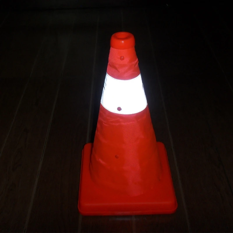 Складной предупреждающий знак дорожной безопасности 42 см|Сигнальная лента| |