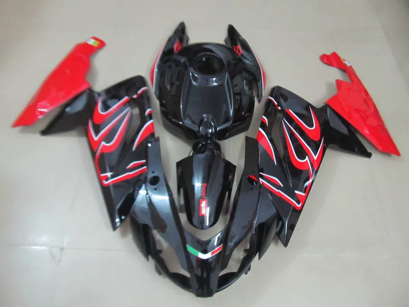 Комплект обтекателей под давлением для Aprilia RS125 07 08 09 10 11 RS 125 2007 2008 2009 2011 ABS красный