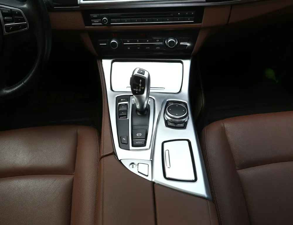 Крышка переключения передач ABS Chrome для центральной консоли BMW 5 Series F10 2014-2017 520li 525li