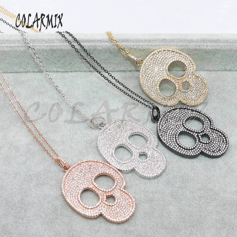 5 нитей ожерелье с черепом оптовая продажа ювелирное изделие камень драгоценные