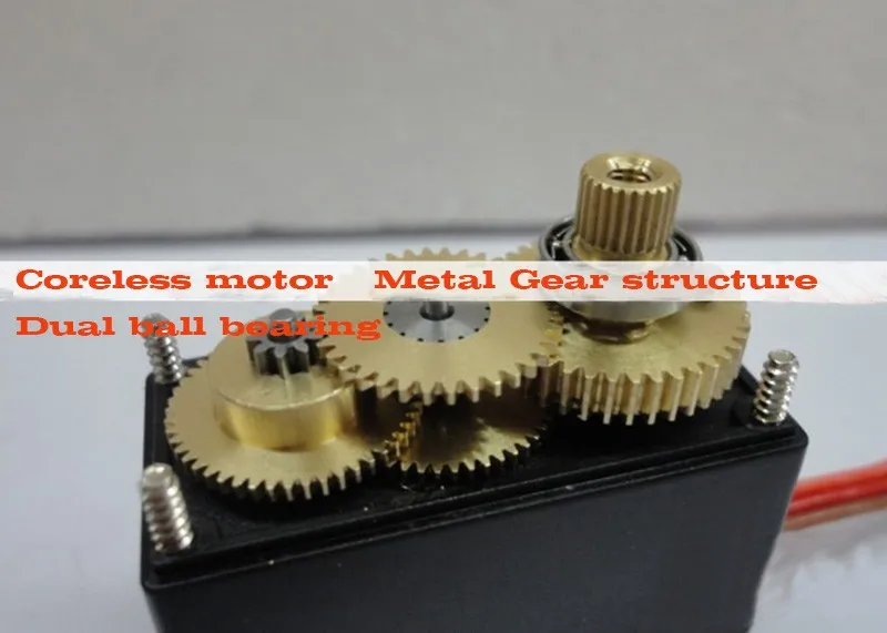 4 шт./лот металлические сервоприводы с высоким крутящим моментом MG996R MG945 MG946R MG995