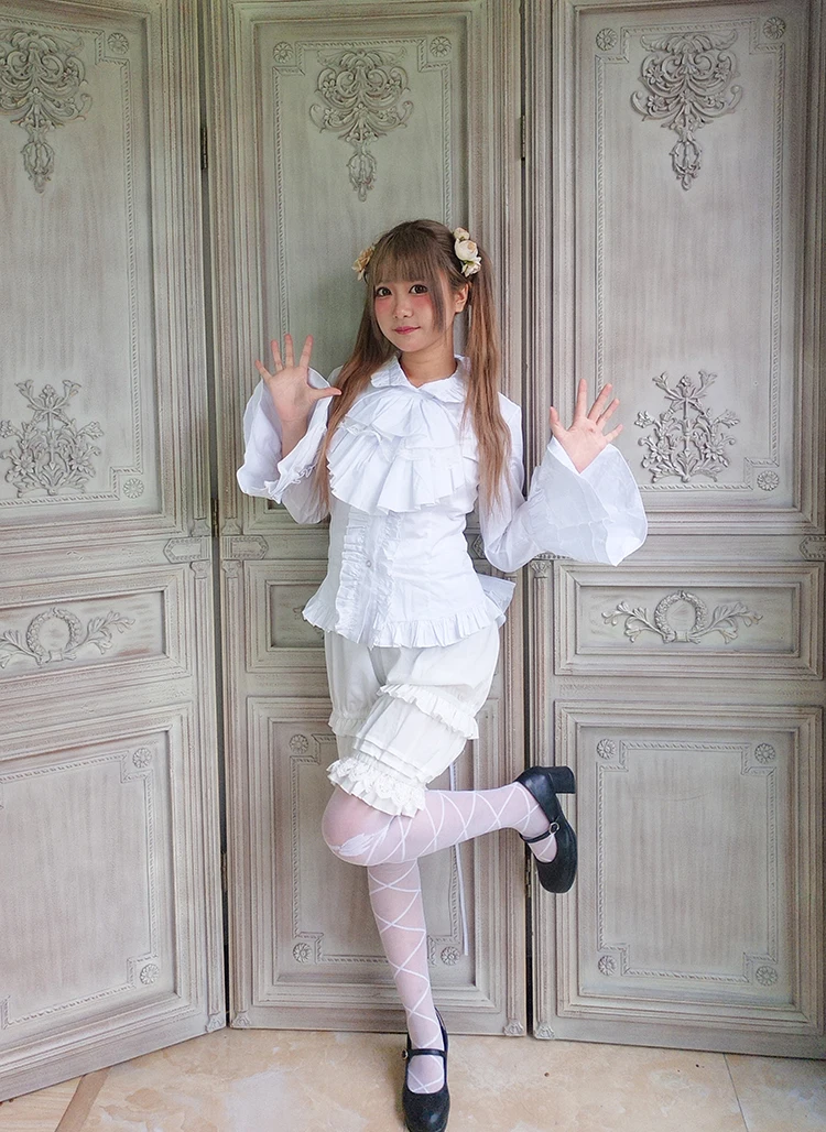 ROLECOS Новое поступление японский Harajuku Лолита Тыква Шорты защитные брюки 3 цвета Тыква пузырь шаровары безопасности под брюки