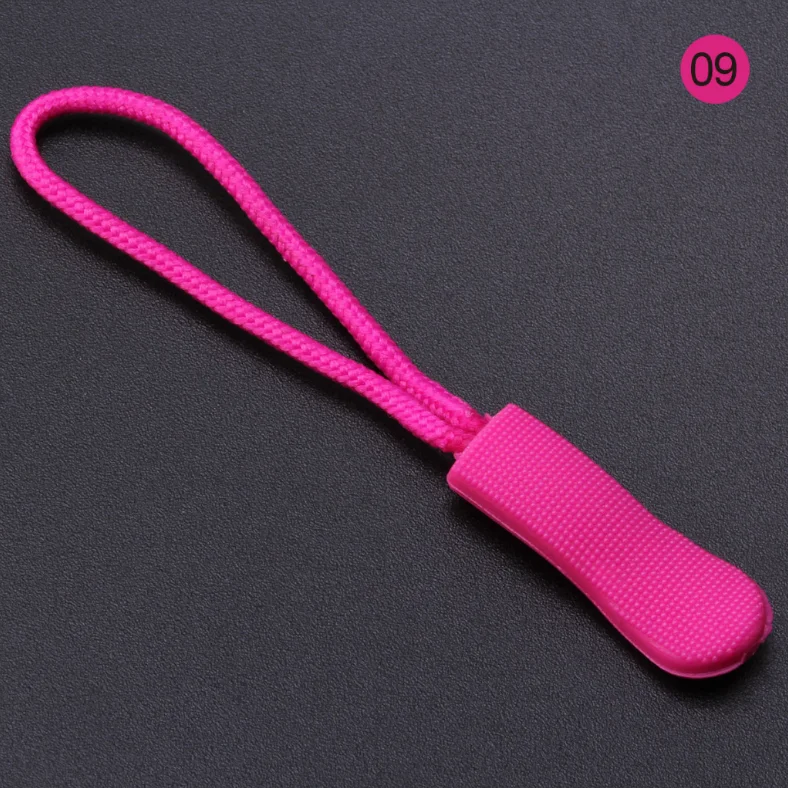 10pcs Zipper pull 29colors zipper slider suitcase slip rope puller detachable clip cord bags garment accessory | Дом и сад