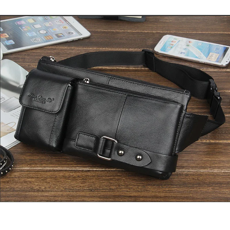 Мужская винтажная сумка мессенджер из натуральной воловьей кожи с заклепками на