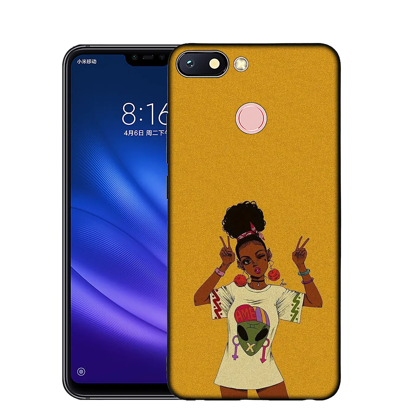Черный мягкий силиконовый чехол MELANIN POPPIN для Xiaomi Mi 10 9 8 A3 A2 9T Pro Lite SE A1 CC9 CC9E 5X 6X |