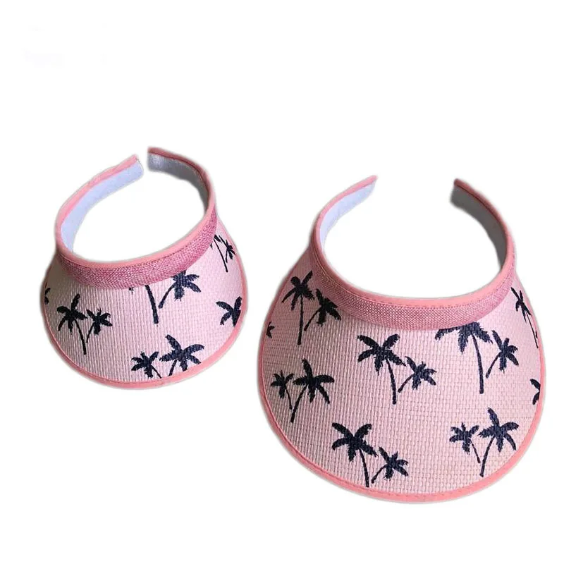 Детский летний женский зажим на соломе солнцезащитный козырек с широкими полями