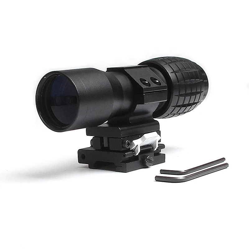 Страйкбол 4x30мм увеличительная фокусировка регулируется с откидной кронштейн