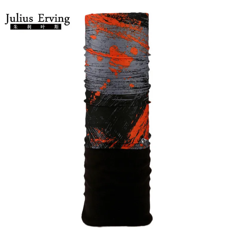 Флисовые безшовные банданы 25*68 см воротники для активного отдыха на открытом воздухе, утолщение, ветрозащитные, многофункциональные велосипедные турбаны.