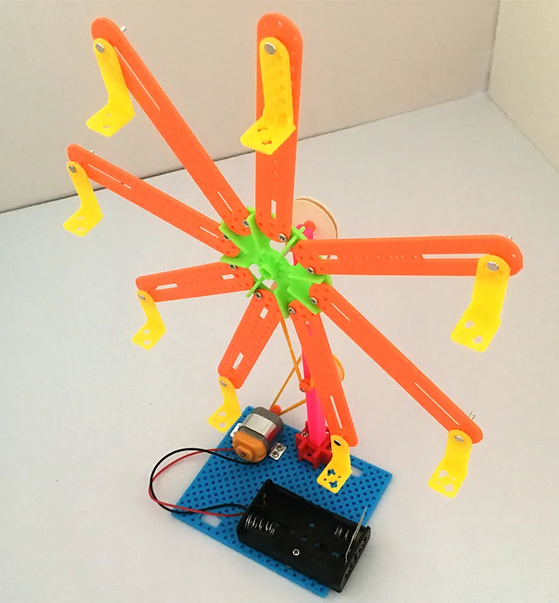 Happyxuan собрать DIY колесо обозрения дети Science проекты наборы для экспериментов