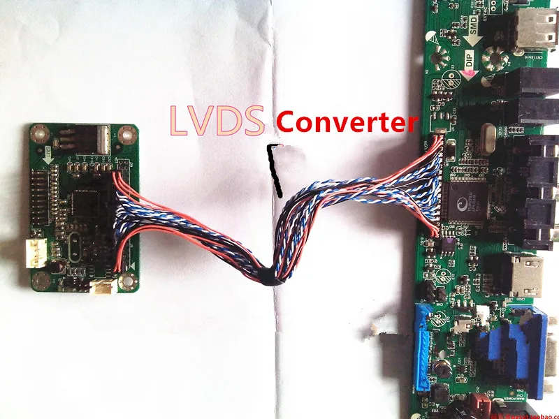 Плата адаптера для соединения LVDS плата EDP соединительная линия 120 Гц