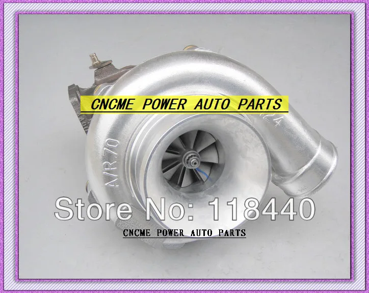 Розница GT3076 без клапана turbo T25 C: A/R .70 T: .64 сточные воды и масло охлажденный