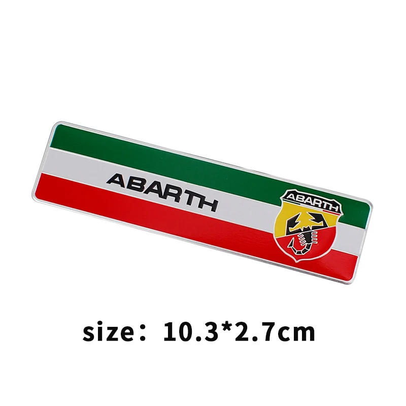 103*27 мм ярлык для автомобиля из алюминиевого сплава FIAT 500 Punto Stilo 124 125 695 OT2000 |