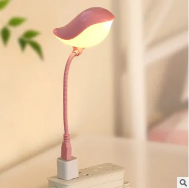 Модный ночник с милыми птицами светодиодный светильник лампочка для домашнего