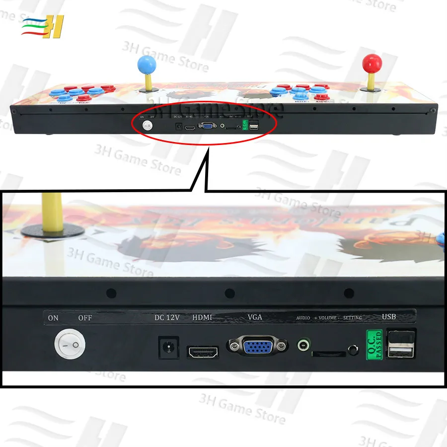 Pandora Box 9 1500 В 1 железная консоль Встроенная в 1500 аркадная игра HDMI VGA выход HD 720P пользовательские кнопки особенности аркадная машина