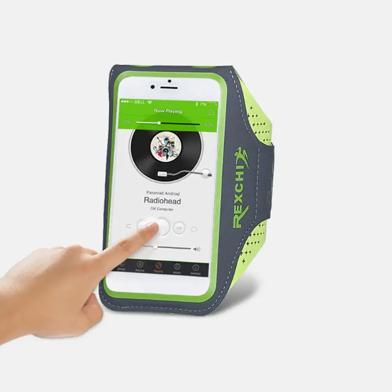 Сумки для бега водонепроницаемый спортивный чехол на руку iPhone 8 7 6 Plus защитный