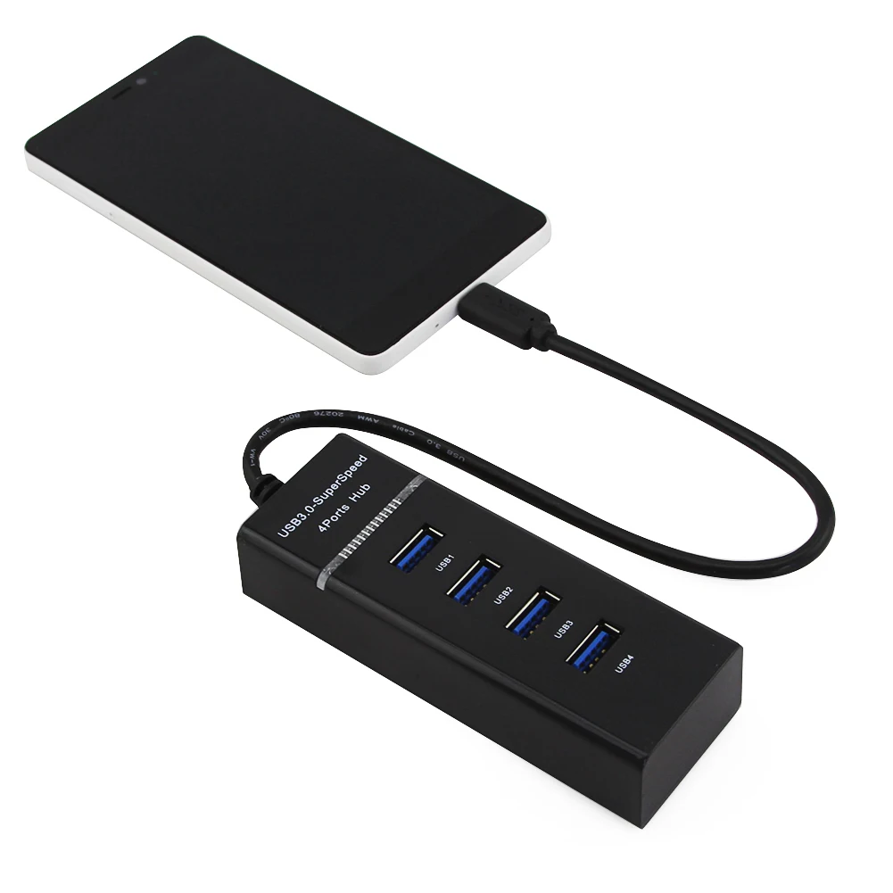 CHYI Multi USB C HUB адаптер для Macbook Pro высокоскоростной 4 портовый usb хаб 3 0 Type OTG Hab