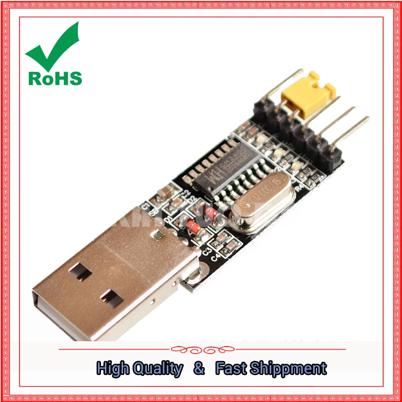 CH340G модуль щётки USB для ttl STC одночиповая линия загрузки в девять кистей машины|usb to
