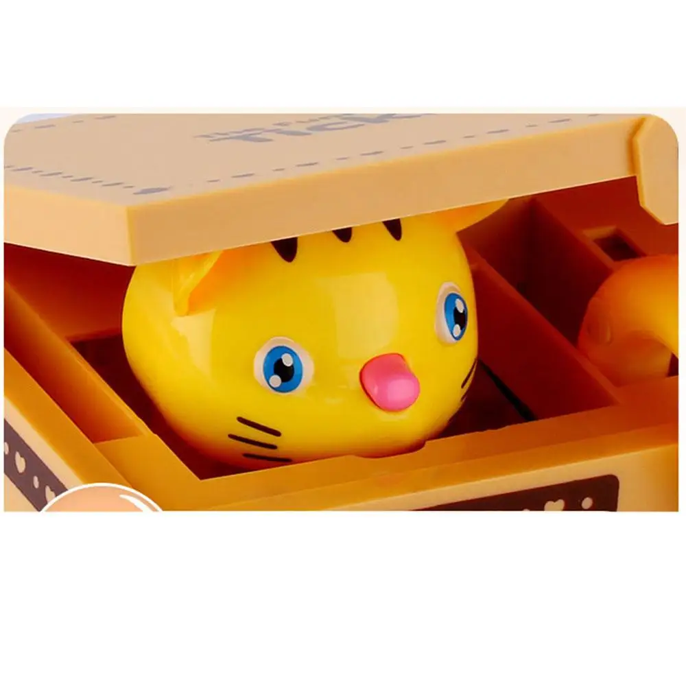 Tiger Cat Money Box украсть Монета Кот подарки украшение дома очаровательны