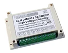 Высоковольтный приглушающий 6-канальный декодер DMX512, 6-канальный декодер DMX 4ACH HV, диммерная плата для ламп накаливания, 110-220 В переменного тока