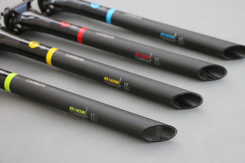 ASIACOM Новый 3K матовый Подседельный штырь для велосипеда полностью из углеродного