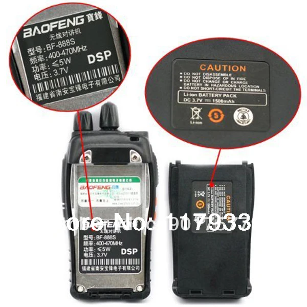 2014 BaoFeng BF-888S Cheap Walkie Talkie Two-Way PMR Radio Handled Intercom FM Transceiver UHF 400-470MHz Interphone | Мобильные