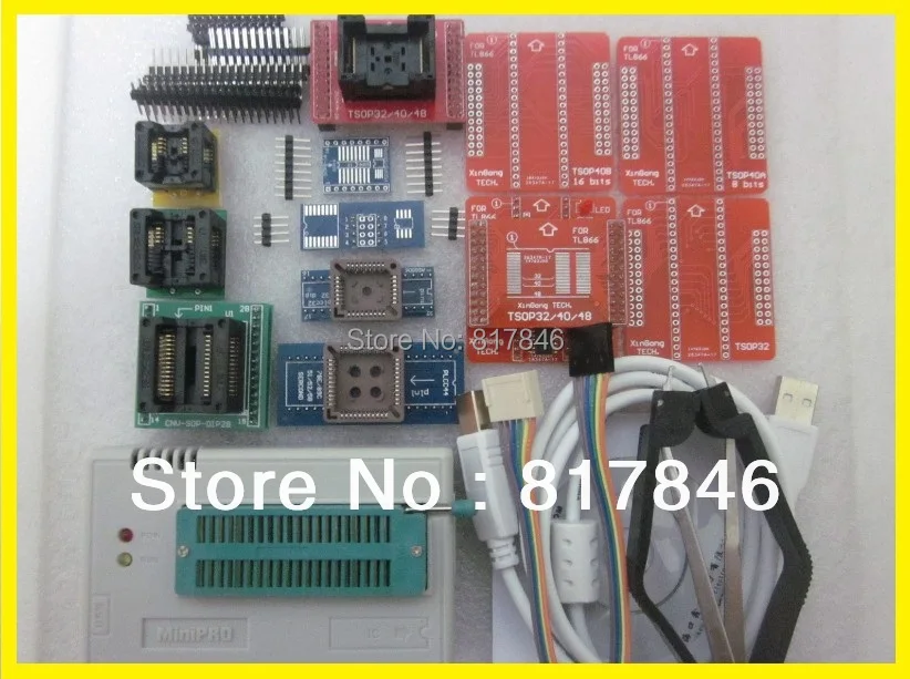 Программатор XGECU V10.35 TL866A TL866II Plus PIC AVR EEPROM BIOS USB NAND Flash Universal программатор TL866 MiniPro