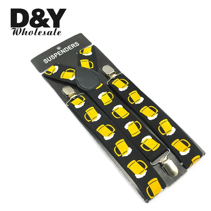 Подтяжки унисекс для мужчин и женщин эластичная широкая подтяжка 3 5 см модная