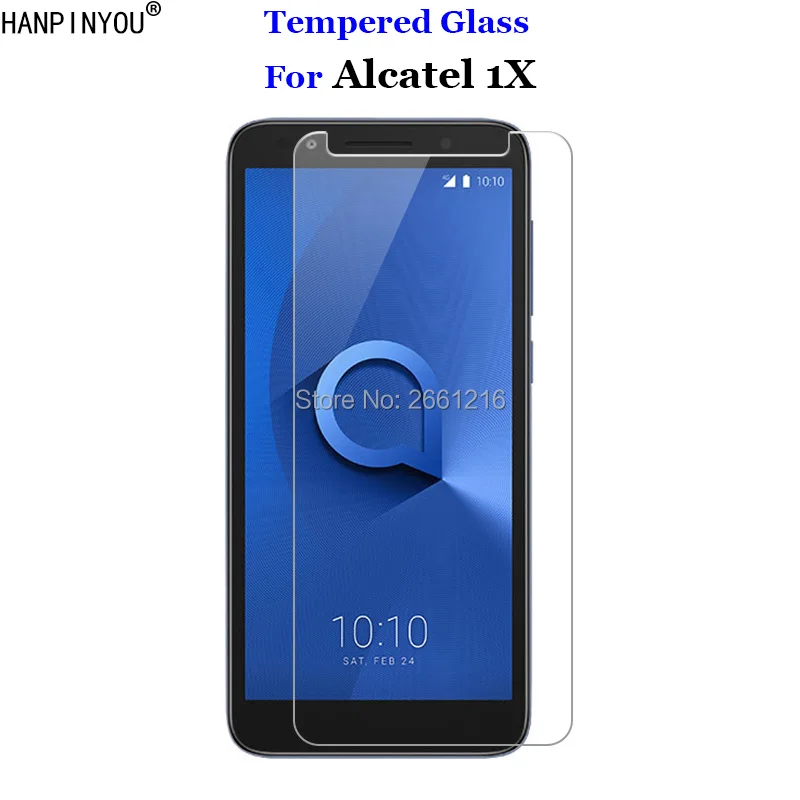 Закаленное стекло 9H 2.5D премиум класса для Alcatel 1X 5059A 5059D 5059I 5059J 5059T 5059X 5 3&quot|Защитные