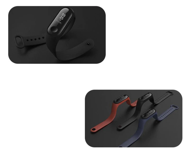 50 шт./лот mi Band 3 и 4 спортивный ремешок для часов Силиконовый ремешок для xiaomi mi band 3 аксессуары браслет mi band 3 ремешок четыре