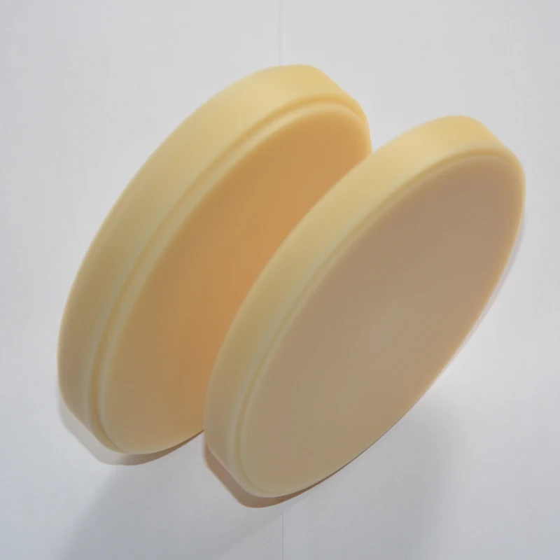 

6 pcs Dental PMMA Block Disc 18/20mm Thickness for Wieland CAD CAM Milling System A1, A2, A3 Shade for Choice