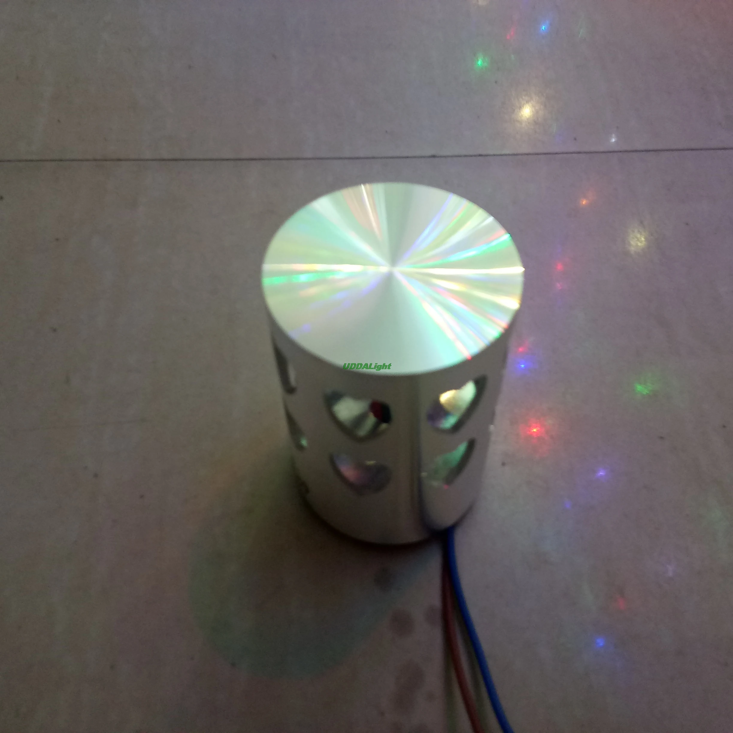 3 Вт AC85 265V RGB настенный светильник KTV караоке бар украшение светодиодный лампа с 24