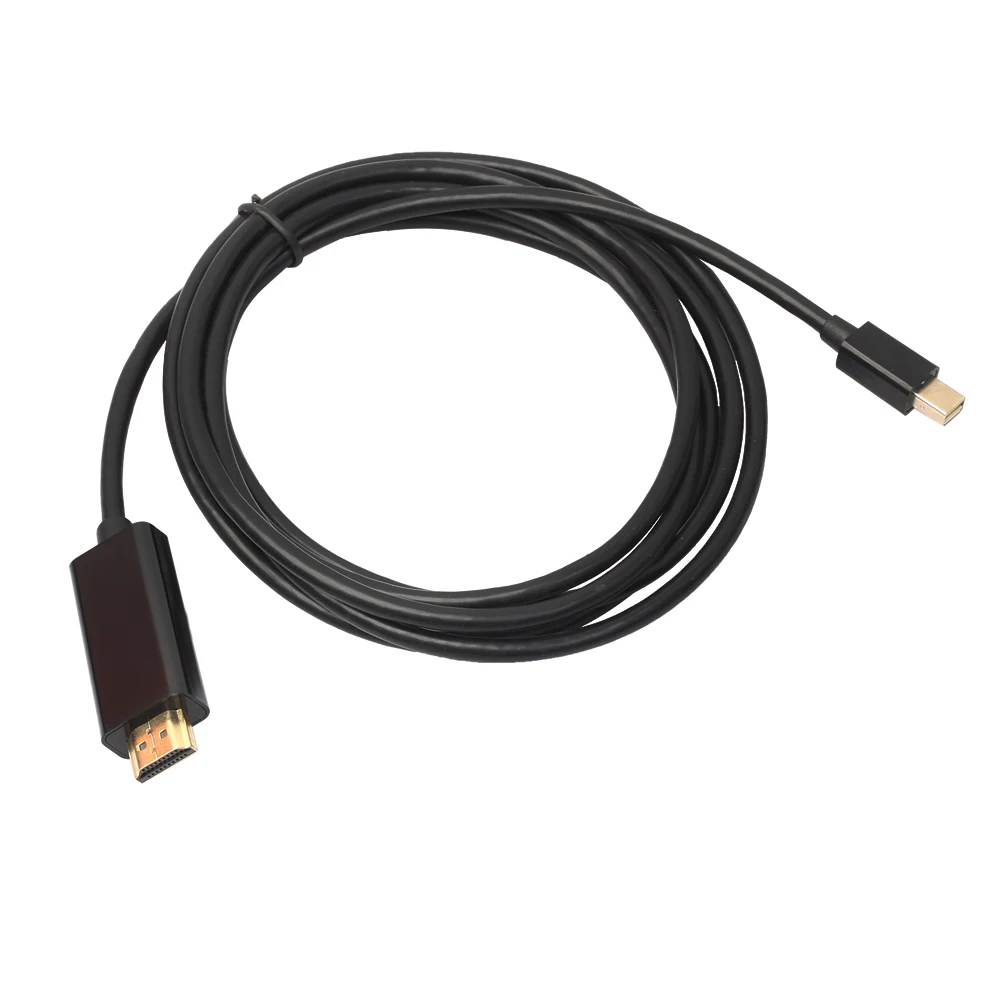 1080p Displayport штекер DP к HDMI совместимый Штекер кабель 6 футов Thunderbolt Mini DisplayPort
