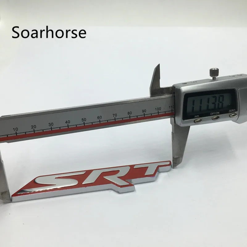 Soarhorse металлический SRT логотип кузова автомобиля задний багажник значок эмблема