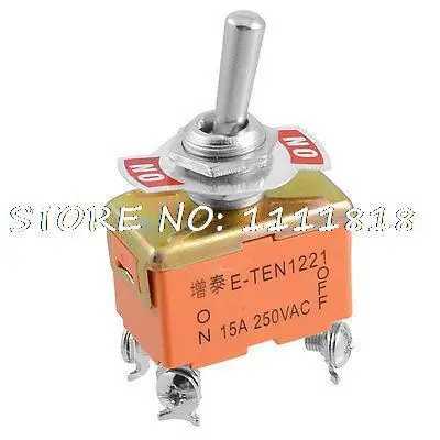 AC 250V/15A on-off 2 Position DPST 4 Screw Terminals Toggle Switch | Обустройство дома