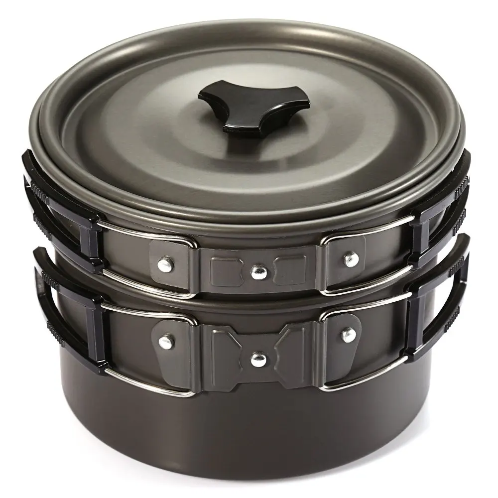 Outlife уличная посуда 8 шт./компл. антипригарные горшки кастрюли и сковородки