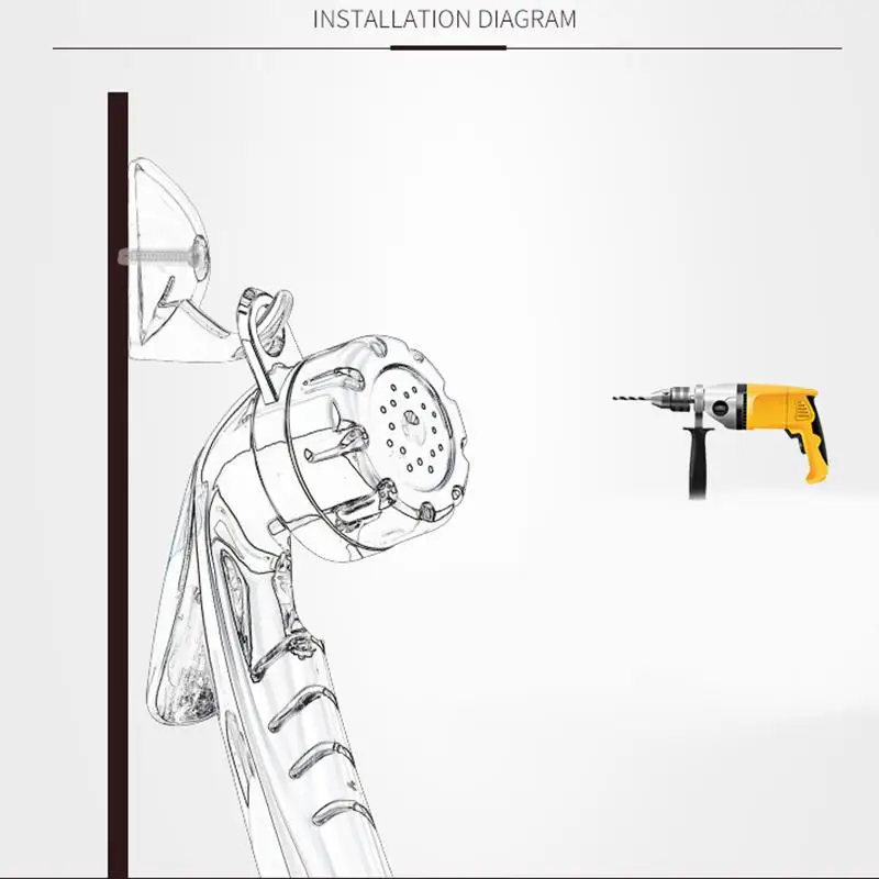 Ручной Туалет Биде опрыскиватель набор ABS Серебряный ручной биде кран для ванной