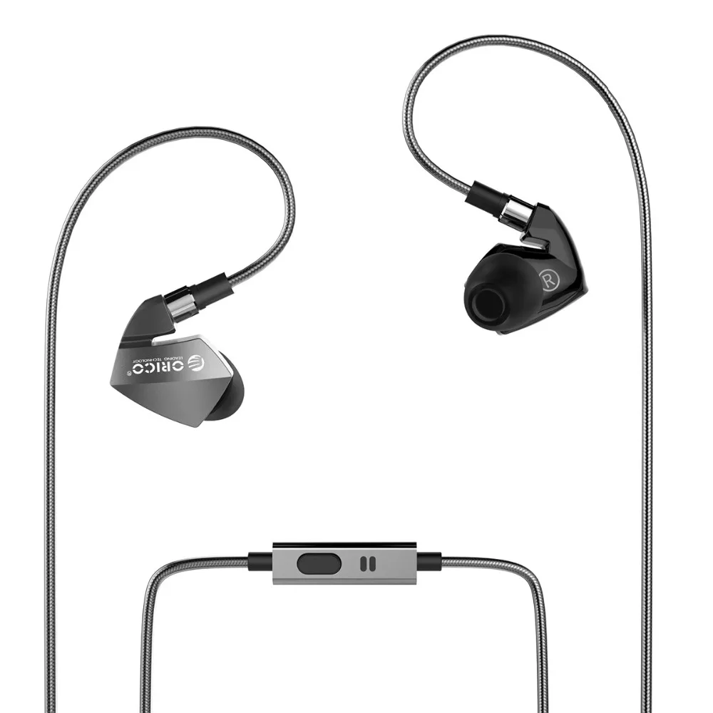 Наушники ORICO In ear Hifi музыкальные водонепроницаемые наушники Super Bass 3 5 мм с