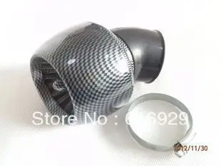 Производительность 35 мм имитирующий углеродное волокно мотоциклетный воздушный