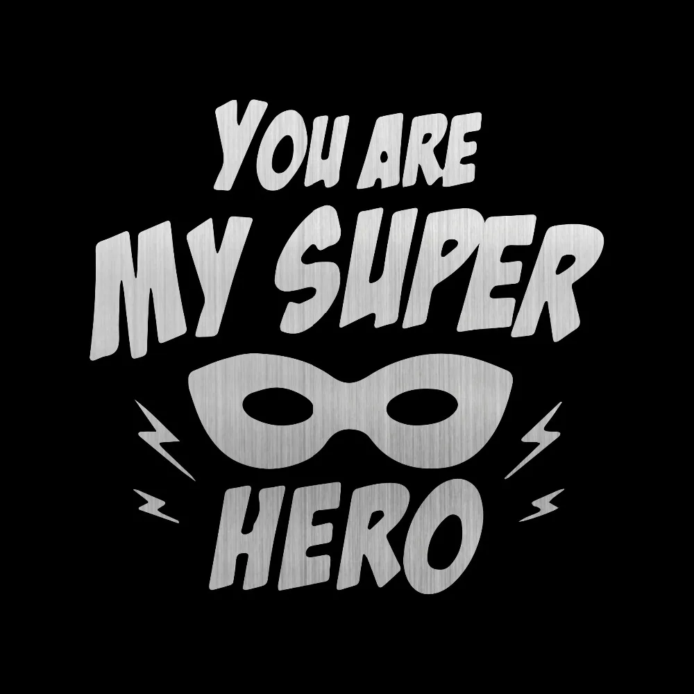 Rylybons You Are My Superhero Stickers and Decal Car-Styling for Car Accessories on Windows Wall Body Full Sticker | Автомобили и
