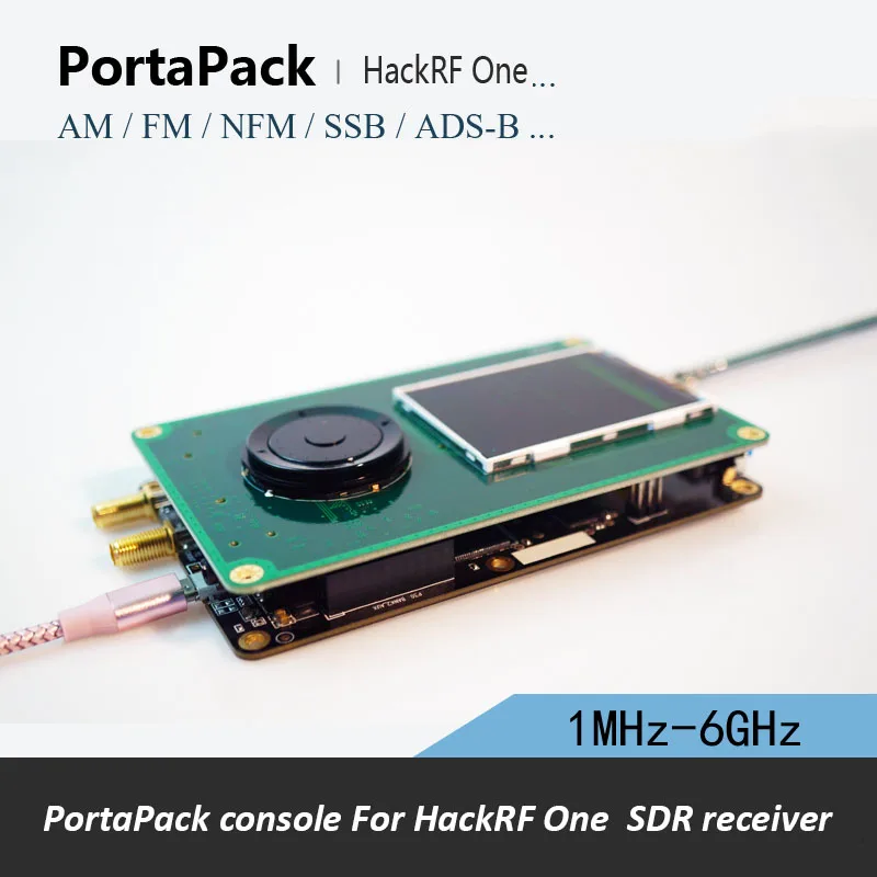 PortaPack для HackRF One 1 МГц 6 ГГц SDR приемник и передача AM FM SSB ADS B SSTV Ham радио|Запасные