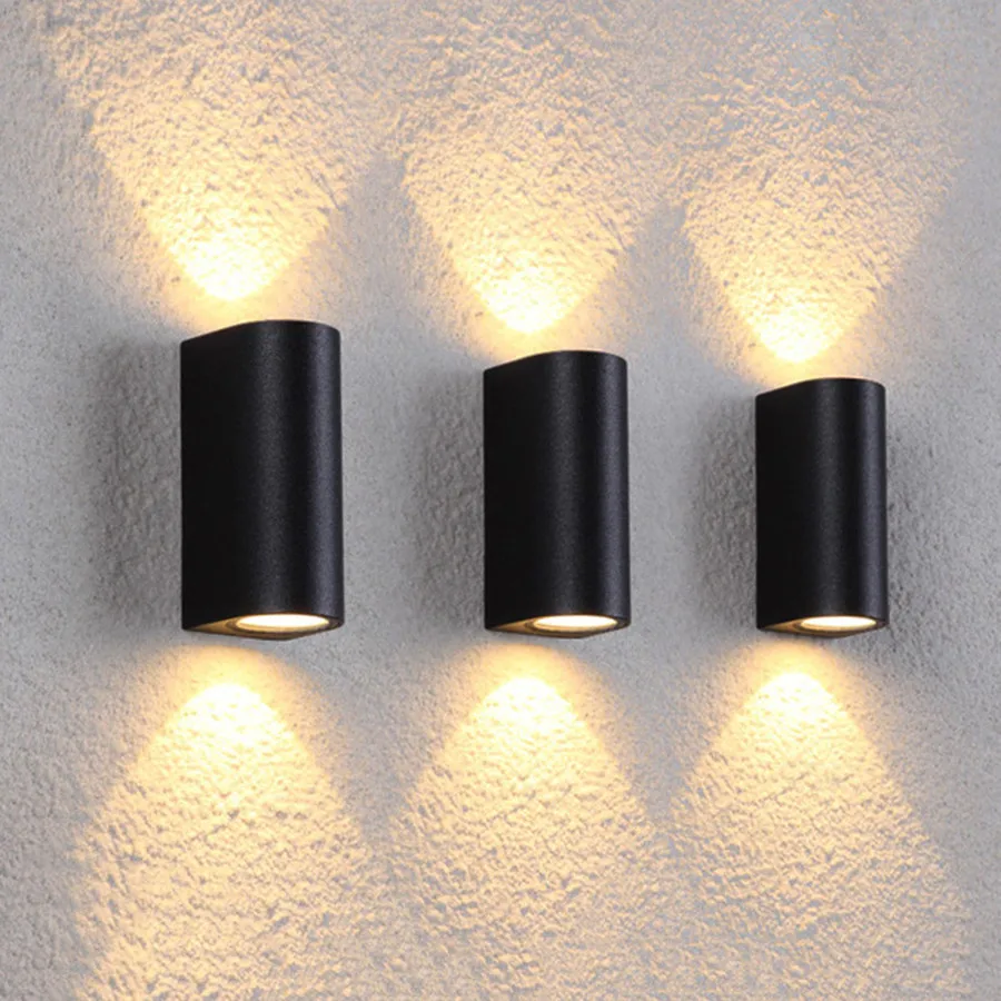 

Thrisdar IP65 Outdoor Garden Waterproof LED Wall Light Aluminum Corridor Aisle Balcony Porch Light Villa Exterior Gate Wall Lamp