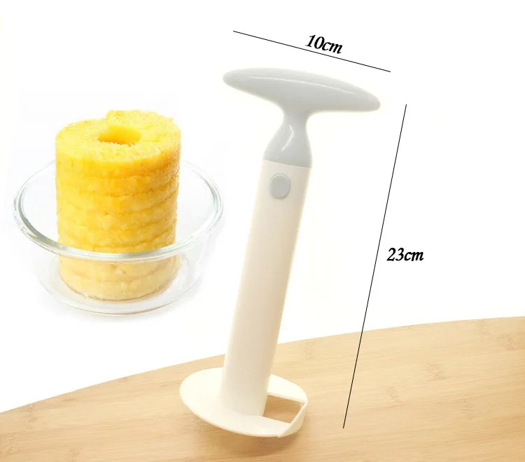 Plastic cutting Нож для чистки ананаса, кухонные аксессуары из нержавеющей стали, Креативные кухонные принадлежности для резки фруктов, овощерезка для овощей - Цвет: Plastic cutting