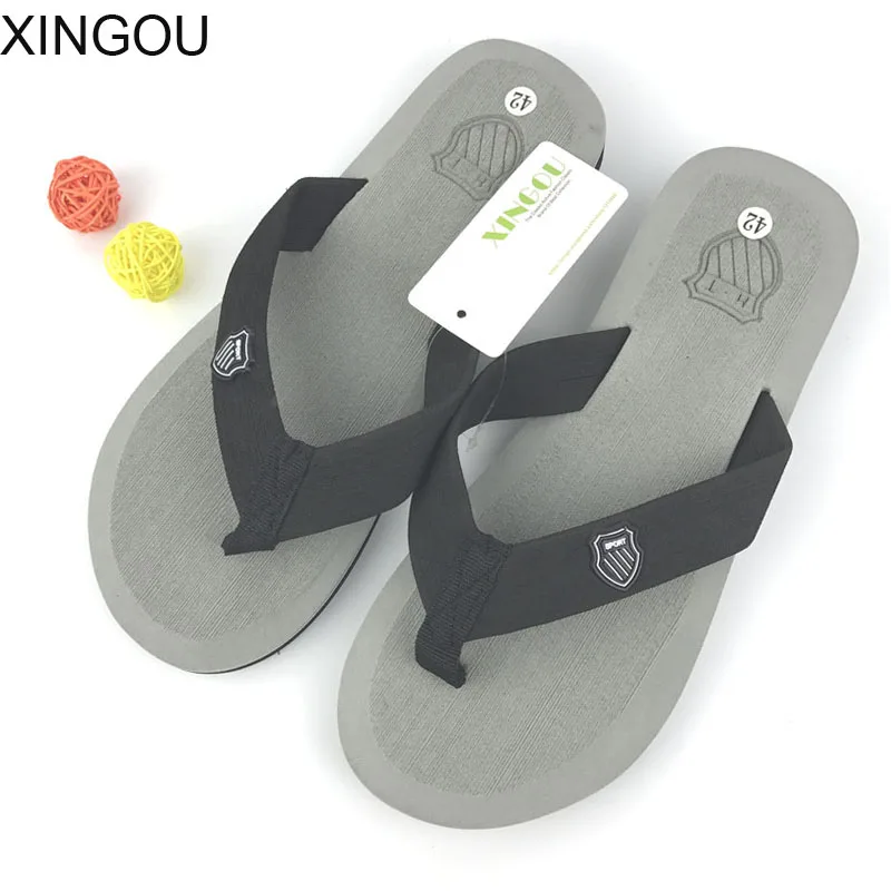 2018 новые сандалии на плоской подошве летние мужские шлепанцы Bakham Вьетнамки для