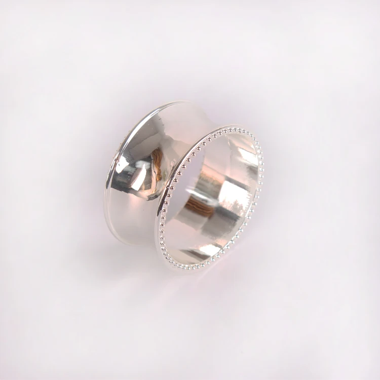 2 шт./лот новая модель гостиницы металлическая застежка для салфеток в форме